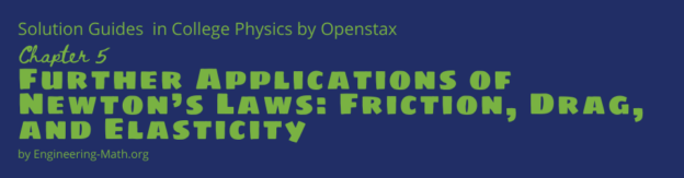 Solution Guides to College Physics by Openstax Chapter 5 Banner